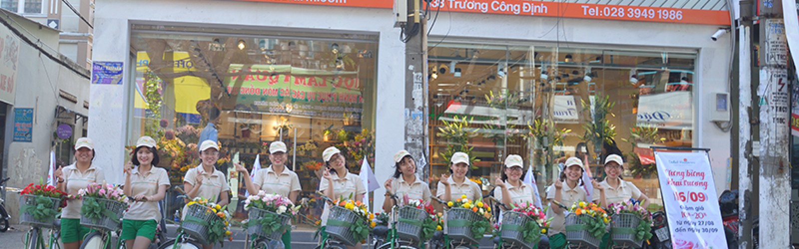 Dalat Hasfarm to open a new flower shop in Tan Binh district, HCMC.