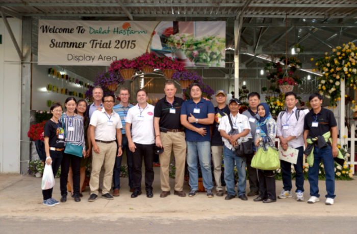 Customers from all over the world joined Dalat Hasfarm for Summer Trial 2015