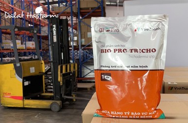 First delivery of Bio Pro Trichoderma to Vinh Thanh Trade Co LTD