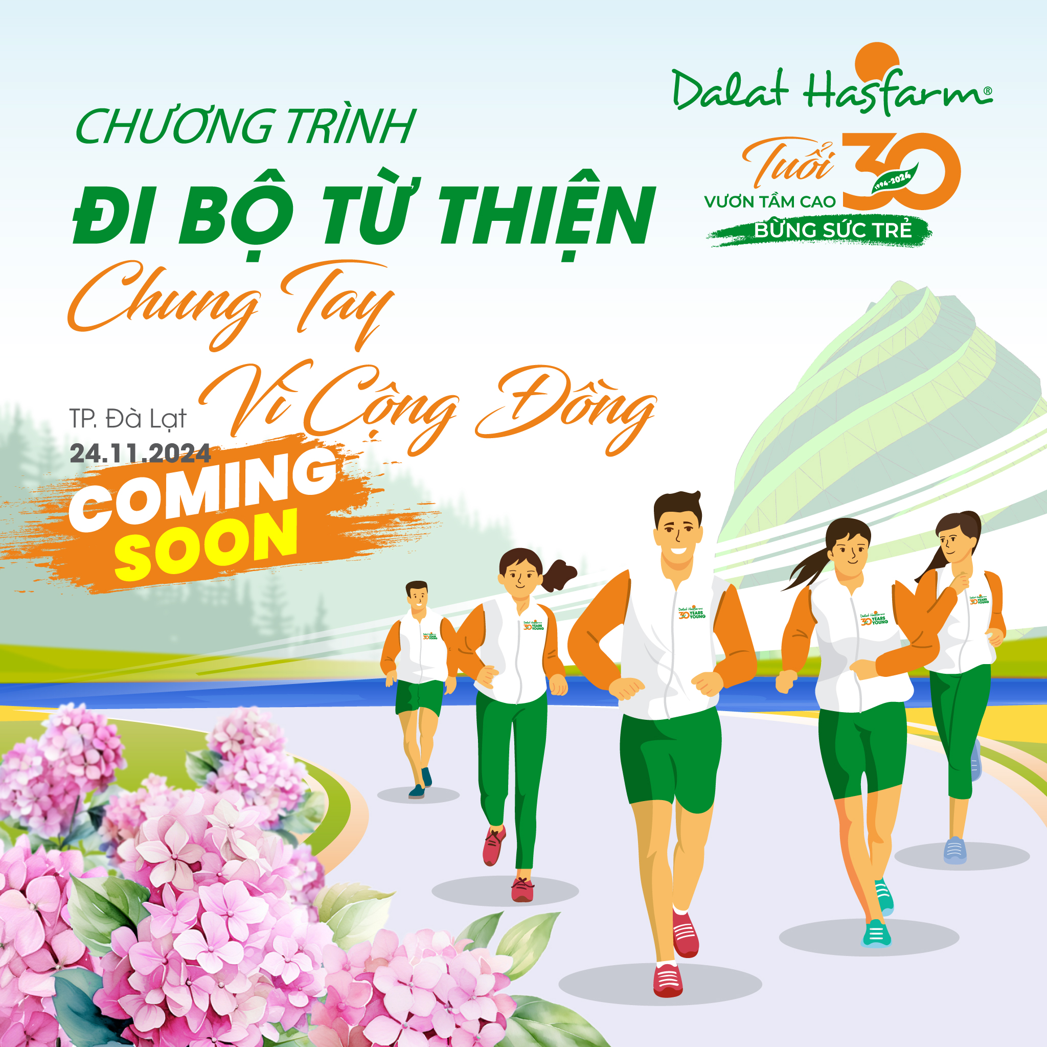 Tháng 11 Yêu Thương - 30 Năm Dalat Hasfarm & Hành Trình Từ Thiện Vì Cộng Đồng.