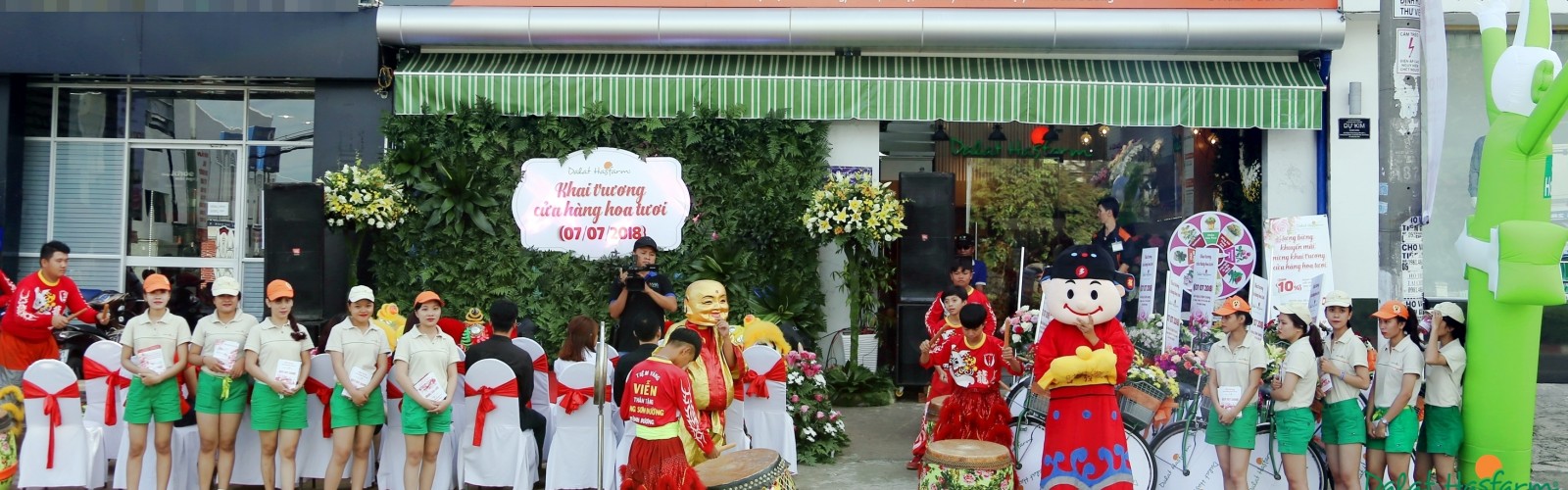 The Grand opening of Dalat Hasfarm’s first retail shop in Binh Duong