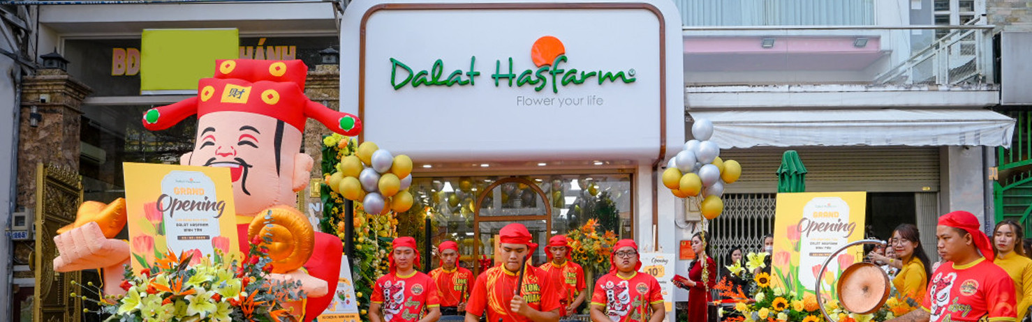 Dalat Hasfarm khai trương cửa hàng với diện mạo mới tại TP.HCM và Hà Nội